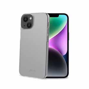 CELLY Gelskin aizmugures maciņš Apple iPhone 14, caurspīdīgs