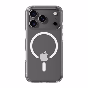 Чехол Rock Crystal Shield Series Magnetic для iPhone 17 Pro прозрачный