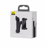 Auto turētājs Baseus "BackSeat Holder" juodas (Bezvadu Charging 15W) (Not Magnetic / Priekš car seat)