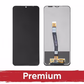 LCD Displejs Saderīgs ar Samsung A226 A22 5G Melns OEM