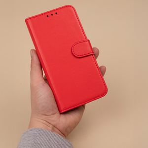Viedais Classic maciņš for Samsung Galaxy A17 4G / A17 5G sarkans