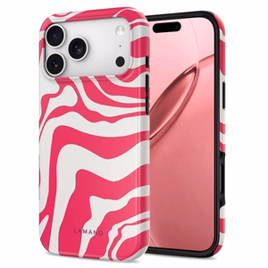 Tech-Protect Lamano MagSafe maciņš iPhone 18 Pro Max / 17 Pro Max, balts un rozā