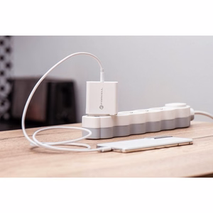 FORCELL F-ENERGY TFK-TC-45WPD ceļojumu lādētājs Type C PD QC4.0 3A 45W balts