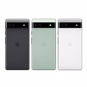 Aizmugurējais vāciņš Saderīgs ar Google Pixel 6A / Sage / (ar camera lens) / OEM