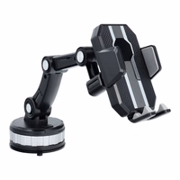 Auto turētājs vējstiklam / paneļim SUPER STRONG ZP-X0566 melns