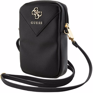 Guess soma GUWBZPGSTEGK melna/melna Zip Triangle 4G