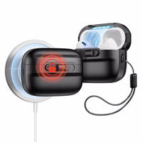 ESR Pulse Halolock viedtālruņa apvalks ar MagSafe Apple AirPods Pro 1/2 - melns