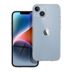 Caurspīdīgs 2 mm viedtālruņa apvalks IPHONE 14 (ar kameras aizsardzību)