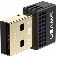 USAMS USB Bluetooth adapteris melns ZB285SPQ01 (US-ZB285)