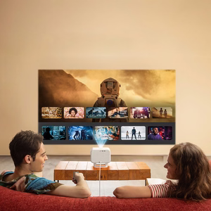 Yaber L2 Plus LCD FullHD 1080p Multimedia Projector with JBL Speakers - Beige
