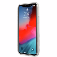 Guess GUHCP12M3D4GIRBL iPhone 12/12 Pro 6.1" varavīksnes/varavīksnes cietais apvalks 4G 3D raksta kolekcija