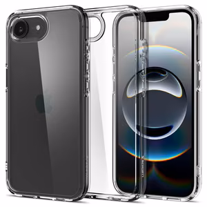 Spigen Ultra Hybrid iPhone 16e apvalks - caurspīdīgs