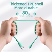 Joyroom Bowling datu kabelis S-2030M8 USB-A / micro USB 3A 2m - zaļš