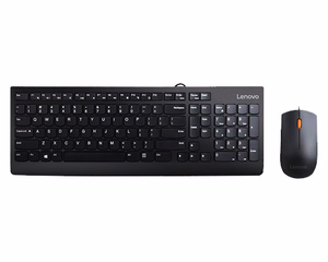 Lenovo 300 keyboard Mouse included Universal USB QWERTY US English melns