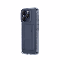 Amazing Thing Titan Pro Mag maciņa apvalks 10FT IP156.1PTWBU Iphone 15 Pro tumši zila ar statīvu