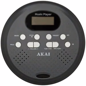 AKAI ACDP-200 Plus – pārnēsājamais CD atskaņotājs