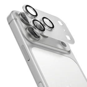 Benks rūdītais stikls Air Shield matēts integrēts lēcas aizsargs (C067) Iphone 17/16 (2 lēcas) caurspīdīgs