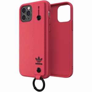 Adidas OR Viedtālruņa apvalks ar siksniņu iPhone 12 / iPhone 12 Pro - rozā