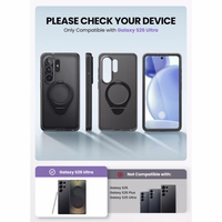 Supcase Cosmo Mag MagSafe Maciņš for Samsung Galaxy S26 Ultra - melns