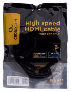 Gembird 3m HDMI M/M HDMI kabelis HDMI Type A (Standard) melns