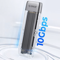 Orico TXM2-C3 M.2 NVME USB-C 3.2 10Gb/s disku ierīce - pelēka