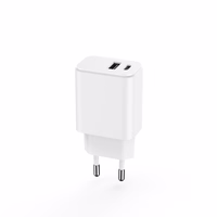 Setty lādētājs 1x USB + USB-C 3A 20W balts