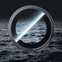 Benks Grūdinātais stikls Glass Warrior Metāla objektīva aizsargstikls kamerai Iphone 17 Air (1 gab.) melns