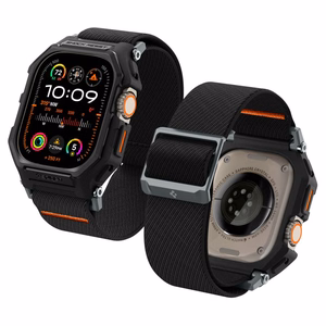 Spigen Lite Fit Pro чехол с ремешком для Apple Watch Ultra 1 / 2 (49mm) - матовый чёрный