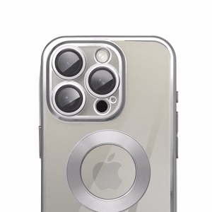 Case for iPhone 16 PLUS Glam silver
