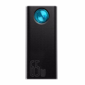 Powerbank Baseus Amblight 30000mAh, 4xUSB, USB-C, 65W (черный)