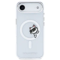 Karl Lagerfeld IML Peekaboo MagSafe Maciņš for iPhone Air - Clear