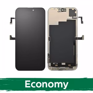 LCD displejs saderīgs ar iPhone 15 Pro melns (INCELL / Economy)