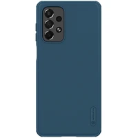 Nillkin Super Frosted Shield Pro izturīgs viedtālruņa apvalks Samsung Galaxy A73 zils
