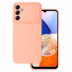 Camshield Mīksts viedtālruņa apvalks Samsung Galaxy A14 4G/5G - rozais