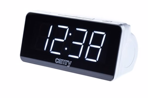 Camry CR 1156 – clock radio with alarm, white/black