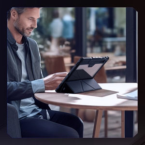 Nillkin Bumper Leather Case Pro чехол для Samsung Galaxy Tab S9+ - чёрный