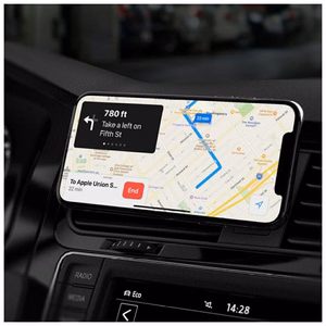 Popsockets Car Vent 2 + PopGrip turētājs - Melns