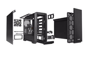 be quiet! Silent Base 601 Midi Tower melns