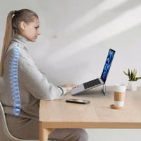 Tech-Protect ULS100 universāls portatīvā datora statīvs līdz 16" - pelēks