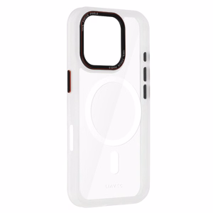 Liavec Hybrid Magnētiskais caurspīdīgs viedtālruņa apvalks Iphone 16 Pro