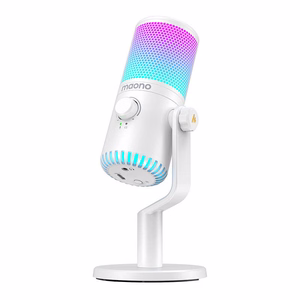 Spēļu mikrofons Maono DM30RGB (balts)