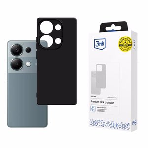 3mk Matēts viedtālruņa apvalks Xiaomi Redmi Note 13 Pro - melns