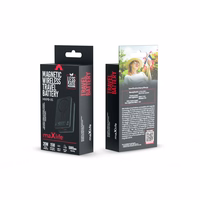 Maxlife bezvadu portatīvais lādētājs MXPB-05 20W PD 5000 mAh magnetic melns