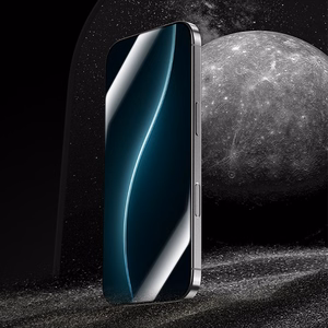Benks Aizsargstikls Glass Warrior Safīra pārklājums paredzēts iPhone 17 Air - melns