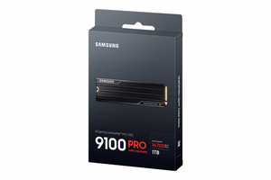 SSD disks SAMSUNG 9100 Pro 1TB M.2 PCIe Gen5 NVMe TLC Lasīšana 14700 MB/s Rakstīšana 13300 MB/s