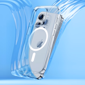 Benks magnētiskais caurspīdīgs viedtālruņa apvalks Iphone 15 Plus