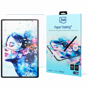 3mk Paper Feeling ekrāna aizsargs modelim Lenovo Yoga Tab Plus Gen 2 13″ TB522FU, līdz 15″