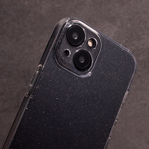 Caurspīdīgs TFO Shine 2 mm vāciņš ar mirdzumiem – Apple iPhone 17 Pro Max un iPhone 18 Pro Max modeļiem