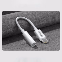 Joyroom SH-C1 austiņu adapteris mini ligzda 3.5 mm (sieviešu) / USB-C (vīriešu) - balts