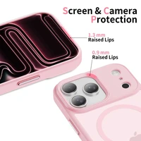 Tech-Protect MagMat MagSafe maciņš iPhone 17 Pro rozā